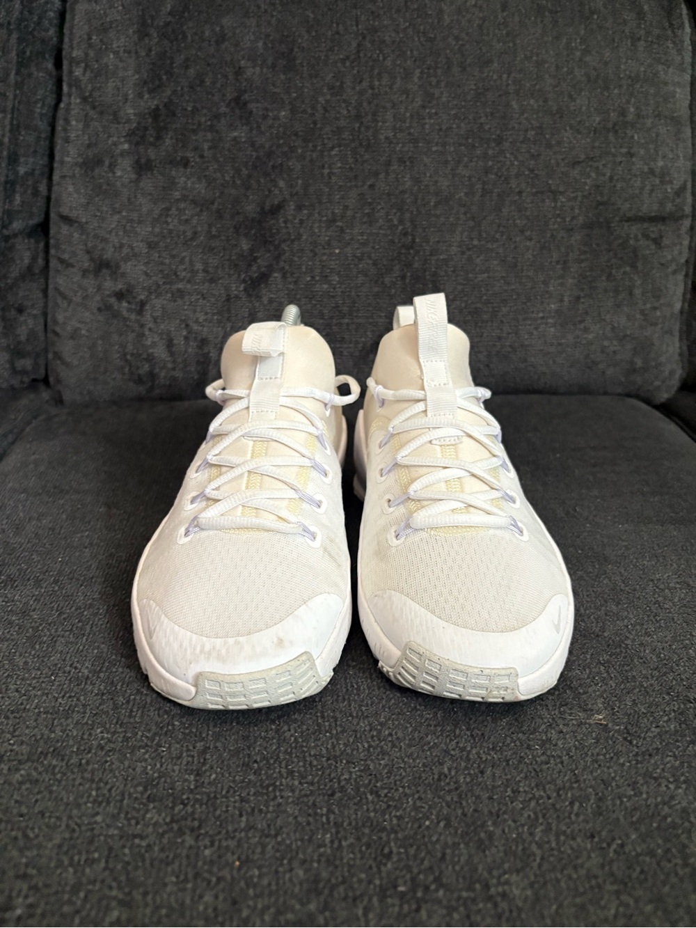 Nike Free Metcon 6 White Platinum Tint Nby FJ7126 101 Women's Size 7.5 - Picture 2 of 7